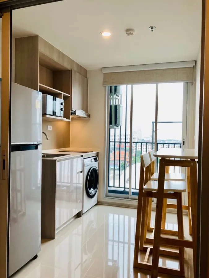 ให้เช่าคอนโด IDEO Charan 70 River view ห้องน่าอยู่ ชั้น 12 ทิศใต้ วิวแม่น้ำสะพานพระราม8 มาจองเลยด่วน