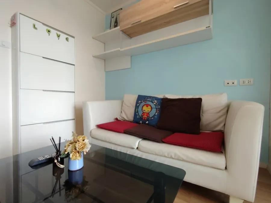 For rent Lumpini Ville Prachachuen - Phongphet 2 rooms ready to move in, high floor, fully furnished, affordable price. Good like this, if you don't b