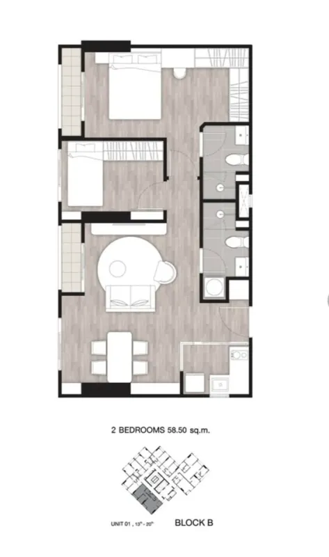 ขายดาวน์ PLACE 168 Pinklao 2 ห้องนอน พื้นที่ใช้สอยเยอะ ในทำเลสุดปัง เดินทางสะดวก รีบจองเลย