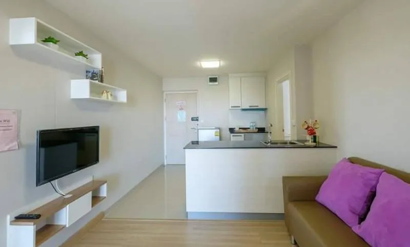 So beautiful!! For rent, M Society Condominium, 2 bedrooms, fully furnished + electrical appliances, luxury but good price!!!