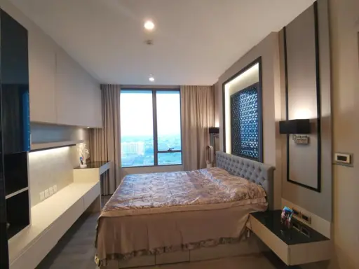 ให้เเช่า 333 Riverside เห็นวิวโค้งแม่น้ำสวยๆ พร้อมเฟอร์บิวท์อินทั้งห้อง ห้องพรีเมี่ยมแบบนี้ห้ามพลาด images