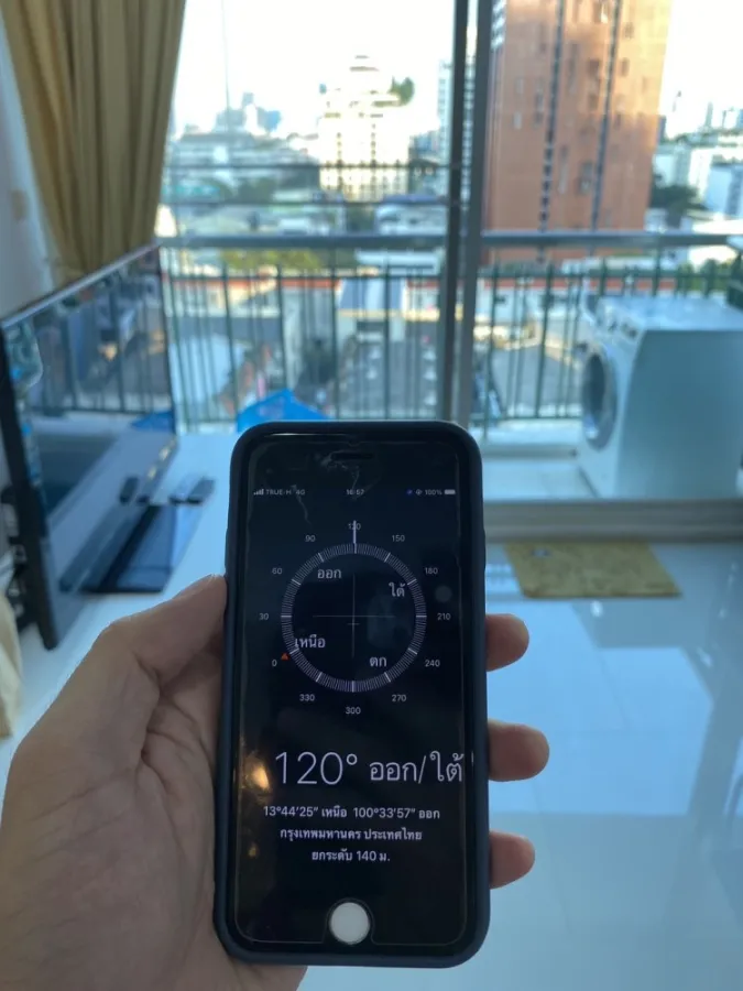 Condo for rent, Wind Sukhumvit 23, extremely spacious room, fully furnished, leather sofa, comfortable sitting You can't miss it, book now.