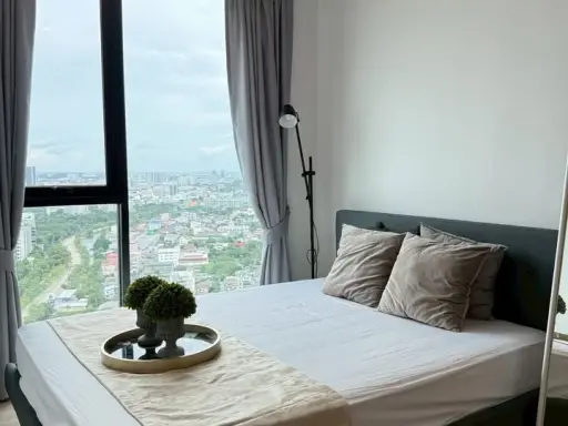 ให้เช่า Unio H ติวานนท์ ชั้นบนสุดสูงมากๆ ห้องมุม ทิศเหนือ วิวสวนฯกระทรวงสาธรณสุข แยกเป็นสัดส่วน พร้อมเข้าอยู่ images