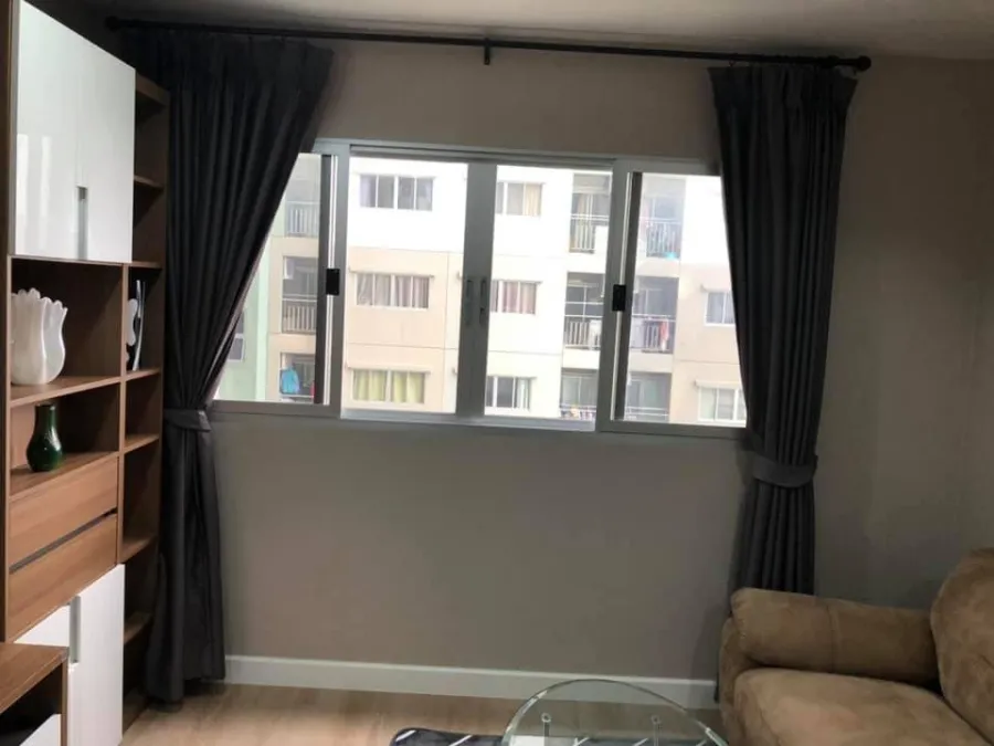 Condo for rent, Lumpini Mega City Bangna, fully furnished, ready to drag your bags, urgent.