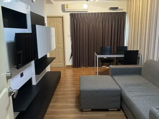 ให้เช่า Supalai City Resort Ratchada Huaikwang ชั้น 5 ห้องแต่งครบ น่าอยู่ จองเลย ด่วนๆ
