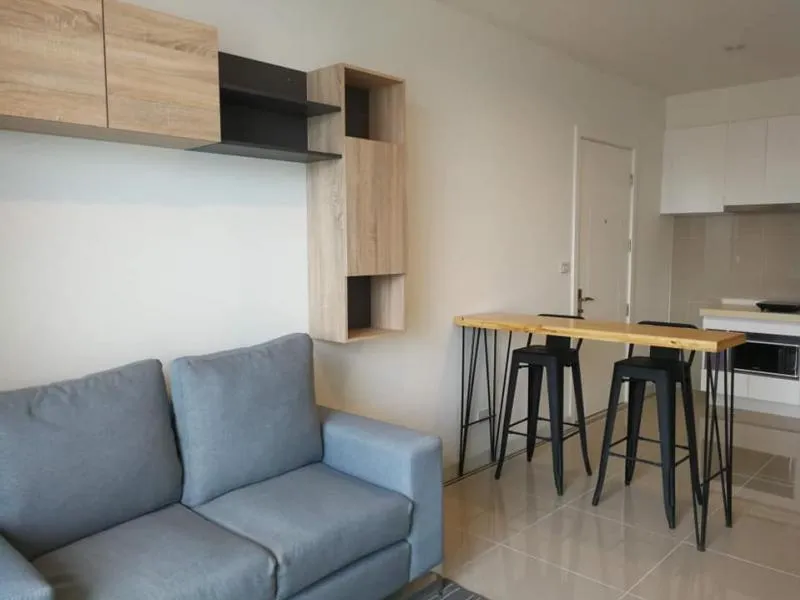 For rent, TC Green Rama 9, wide room, great view, ready to move near MRT Rama 9, super comfortable, hurry up