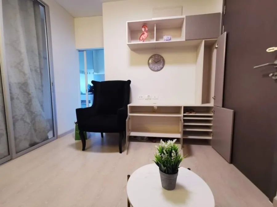 Condo for rent, The Niche ID Serithai, room ready to move in. Complete facilities Just come and move in.