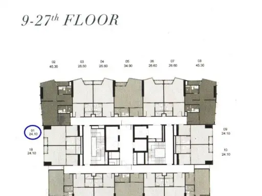 ขายดาวน์ ไนท์บริดจ์ สเปซ พระราม 4 ชั้น 21 ห้อง 2101 สนใจรีบจองเป็นเจ้าของ รีบจองเลย