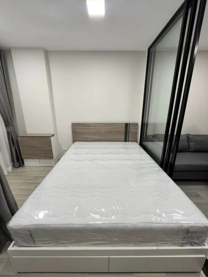 For sale, for rent, Plum Condo Saphan Mai Station, 2nd floor, Private zone, no room opposite, plus very comfortable, book now.