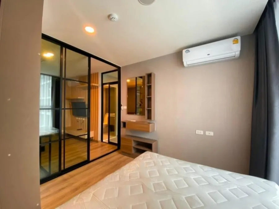 Condo for rent, The Cube Loft Ladprao 107, private Rim room, fully furnished, built-in, hurry to reserve