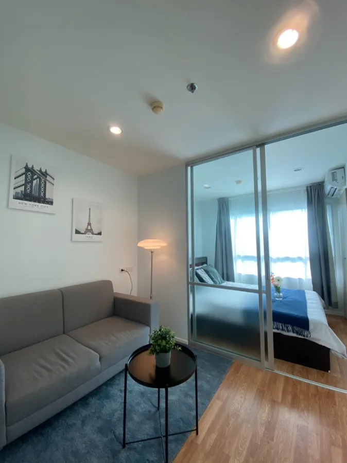 For sale Lumpini Ville Nakhon In-River View, river view, nice room, fully furnished, affordable price, book now, don't delay.