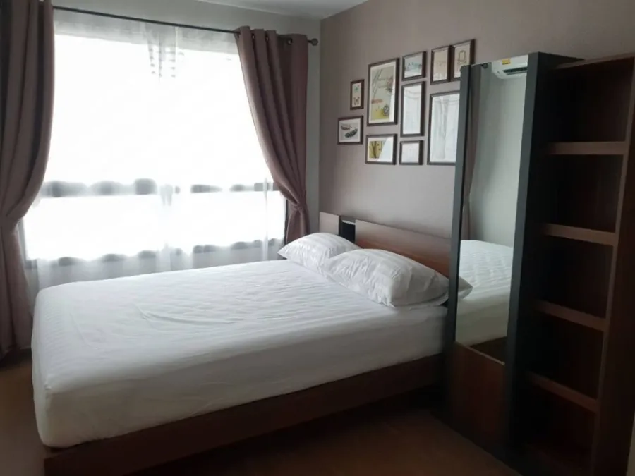 Condo for rent, Ideo Sukhumvit 93, corner room, high floor, beautiful view, 2 bedrooms, 2 bathrooms, ready to move in, hurry to reserve before it's gone!!