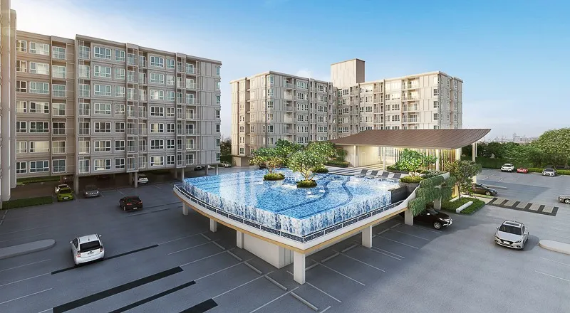 ให้เช่า Supalai City Resort Charan 91 ชั้น 7 ห้องน่าอยู่ ตกแต่งครบครัน จองเลย ด่วนๆ