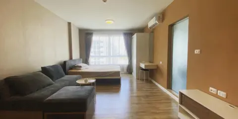 For rent ดีคอนโด แคมปัส รังสิต เฟส 2 ห้องกว้าง ตกแต่งห้องสไตล์ two tone สบายตา ห้ามพลาดเลยจ้า