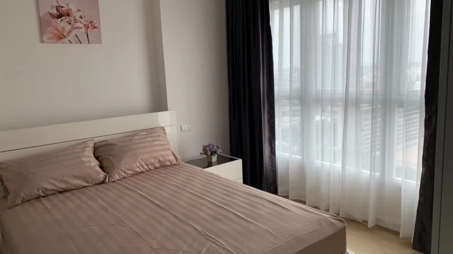 For rent: Supalai Veranda Ramkhamhaeng, 17th floor, fully furnished, ready to move in. Book now!