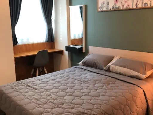 For rent, IDEO Ratchada Huai Khwang, ready to move in, fully furnished, has a high view, good value, hurry up to reserve it. images