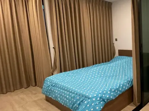 For rent: Atmoz Lat Phrao 71, 7th floor, unheated room, complete furniture and electrical appliances, ready to move in. Reserve now.