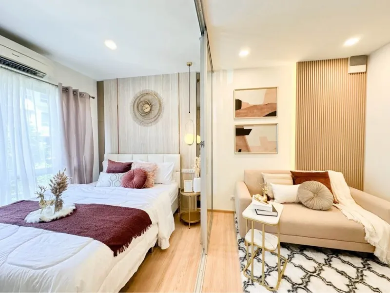 ขาย Plum condo ลาดพร้าว 101 ห้องสวยสไตล์ Luxury เฟอร์ครบ บิวท์อินจัดเต็ม พลาดแล้วจะเสียใจ