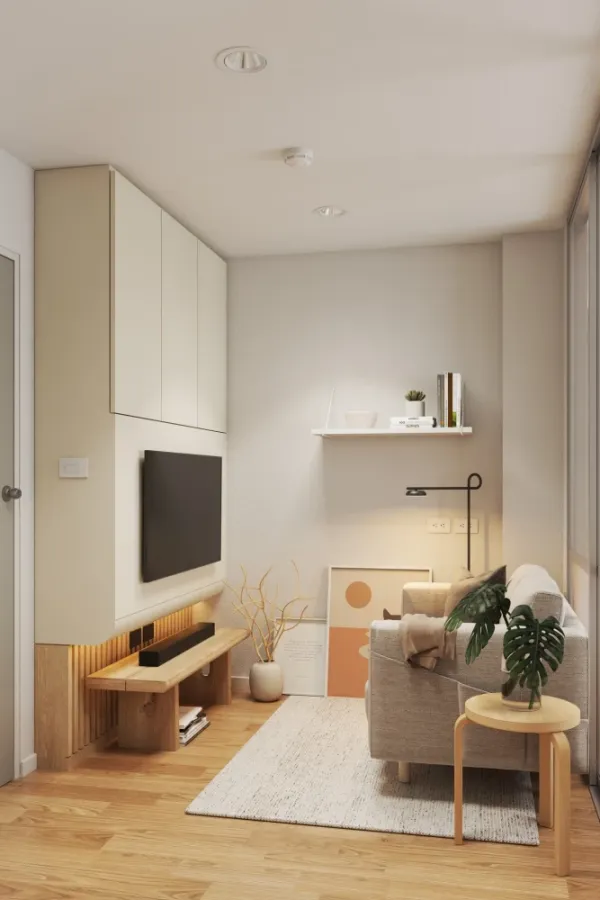 For sale: Lumpini Ville On Nut–Phatthanakan, 7th floor, beautiful room, fully decorated, worth living in, reserve now.