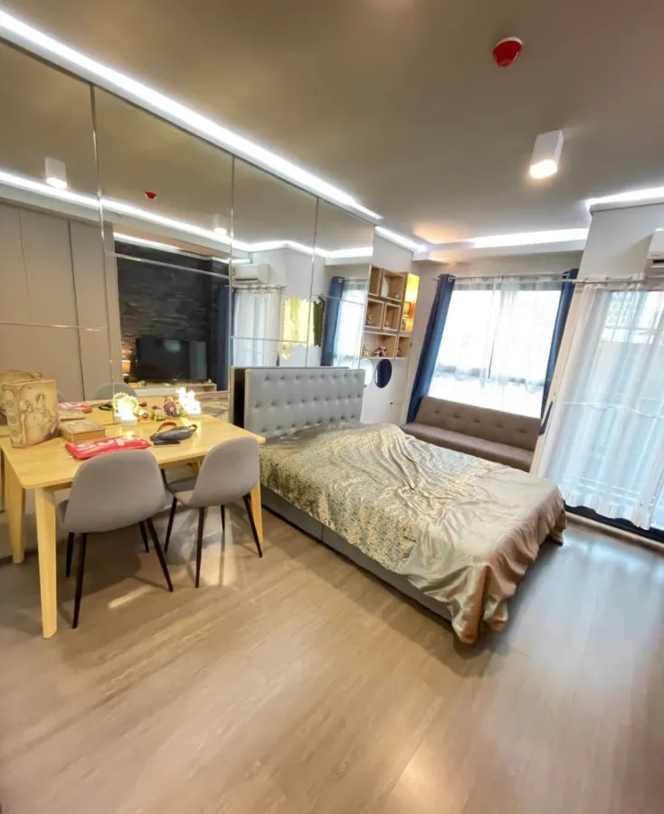 Condo for rent, Ideo Sukhumvit 93, next to BTS, ready to move in, furnished, friendly price, hurry to reserve before it's gone!!