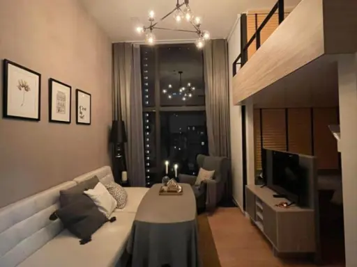ให้เช่า ชีวาทัย เรสซิเดนซ์ อโศก ห้องตกแต่งสไตล์ Loft สวยมาก เฟอร์เครื่องใช้ไฟฟ้าเกรดพรีเมี่ยม รีบจอง images