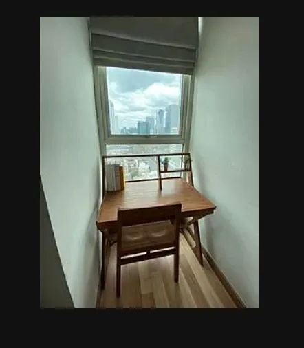 For rent Ideo Verve Ratchaprarop ห้องกว้างขวาง ชั้น 18 ได้ วิว Central World รีบมาจับจองด่วนๆ