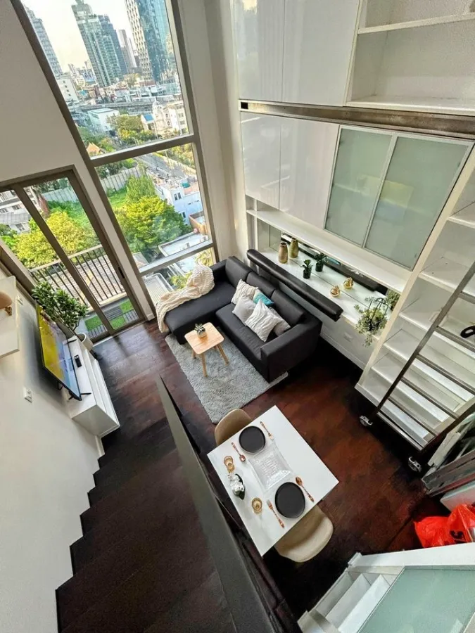 For rent Ashton Morph 38 pet friendly คอนโด Duplex วิวสวย ห้องทิศเหนือ ไม่ร้อน ห้ามพลาด