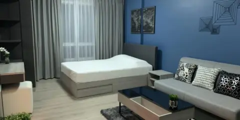 ให้เช่า D Condo Campus Dome Rangsit Phase 3 ชั้น 2 วิวสระ ห้องตกแต่ง สวย น่าอยู่ ห้ามพลาดจ้า