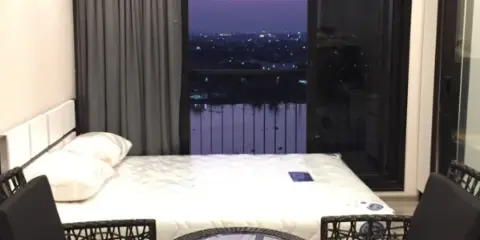 ว้าว วิวสวยมาก ปล่อยเช่า condo The Politan Rive ชั้นสูง วิวแม่น้ำเจ้าพระยาเลิศๆ มาก่อนได้ก่อนนะ