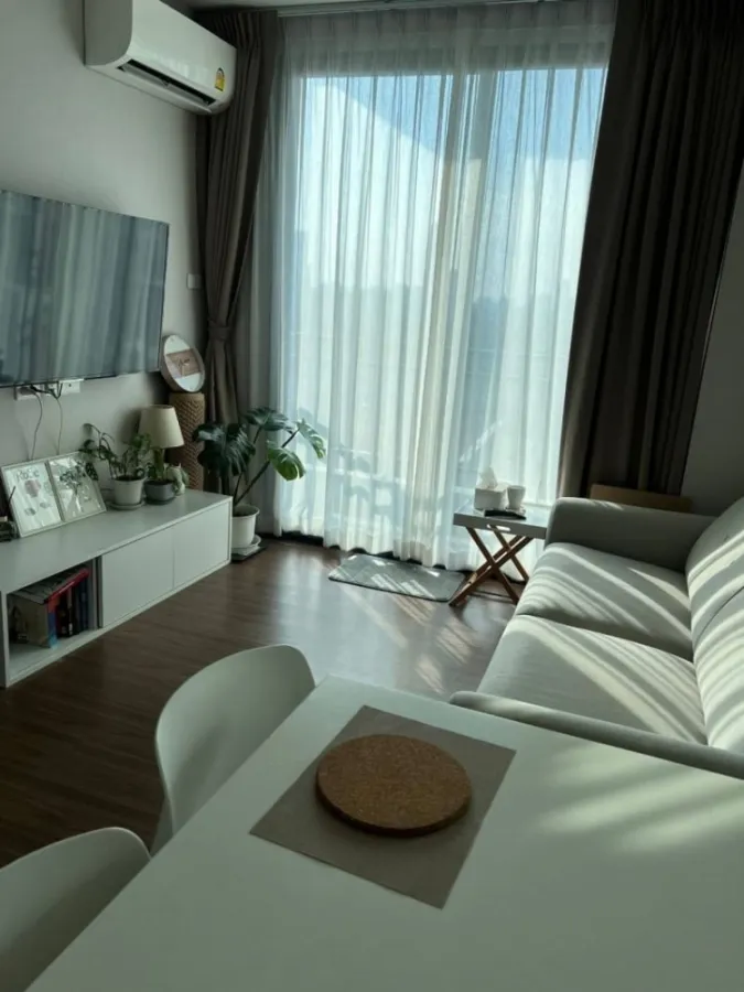 Condo for sale, Artisan Ratchada, beautiful room, fully furnished. Ready to move in, good location, convenient travel.
