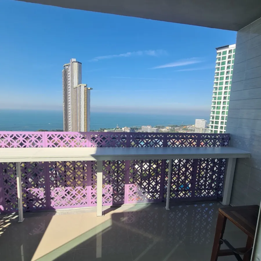 ให้เช่า The Grand Jomtien ชั้น 25 วิวทะเลสวยสุดๆ ตกแต่งอย่างดี ห้องกว้างสุดๆ ย้ายเลยคุ้มมาก