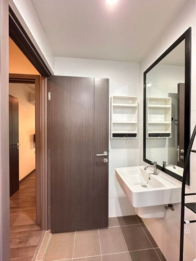 For rent คอนโดเดอะ เบส พาร์ค อีสท์ ห้องแต่งน่าอยู่ เฟอร์ เครื่องใช้ไฟฟ้าครบ ลากกระเป๋าเข้าอยู่ได้เลย