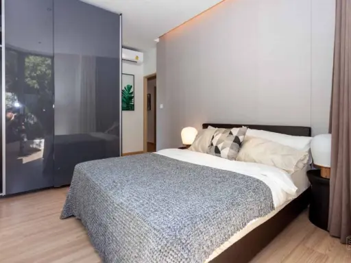 Selling down payment below cost, Skyrise Avenue Sukhumvit 64, 2 bedrooms, 1 bathroom, Building D, 29th floor, high view, book now.