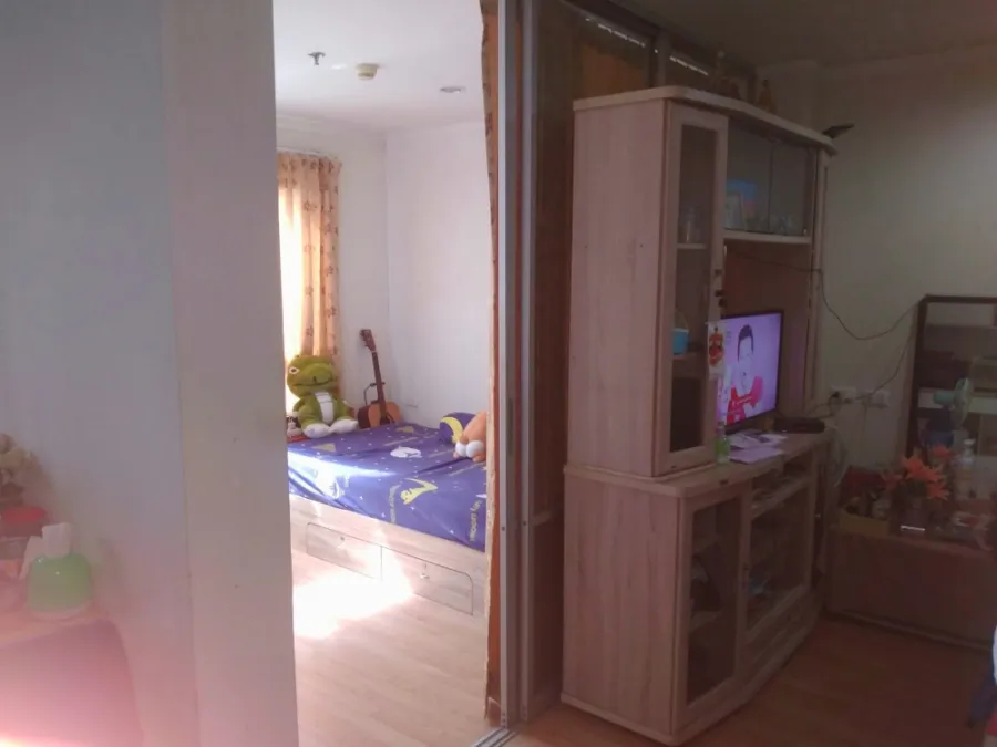 For sale, for rent, Lumpini Ville Chaengwattana-Pak Kret, 7th floor, pool view, fully furnished, ready to move in, reserve now!