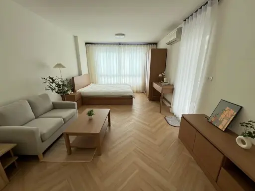 Urgent sale!! Condo D Condo Ramkhamhaeng 64, minimalist style condo, 3rd floor, Building A, new room, ready to move in. Book now!! images