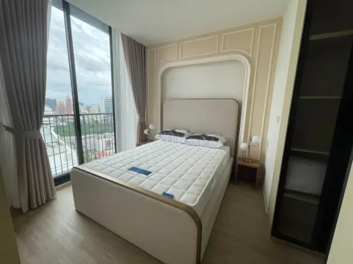 Noble State 39 for rent, high floor, ready to move in, built-in furniture inside the room, hurry and reserve now!!!