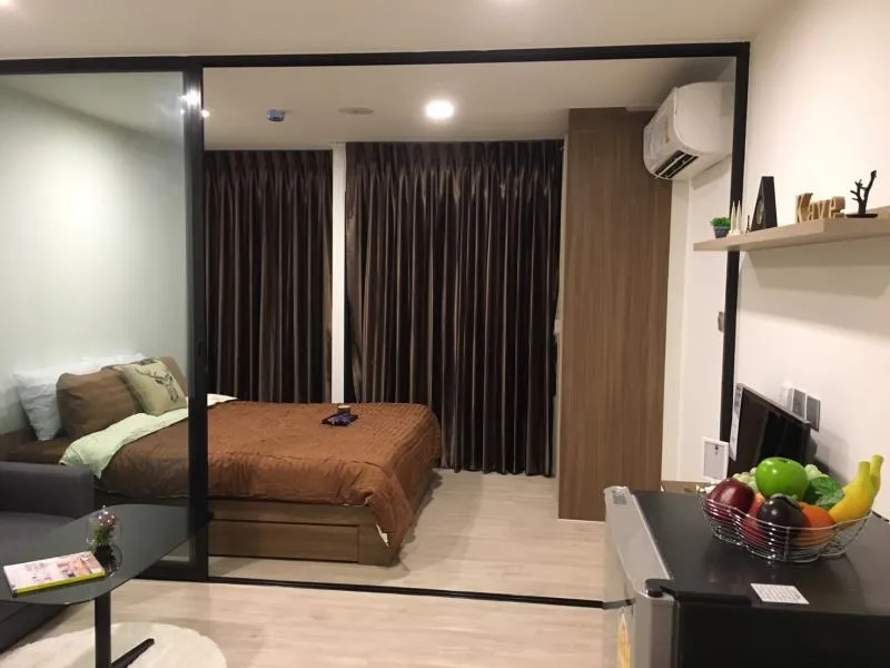 ให้เช่าด่วน Kave Condo 1 Bed 24 ตร.ม. พร้อมย้ายเข้าได้เลย ตกแต่งครบมีทุกสิ่งที่ต้องการ ห้องใหม่ๆ เปิ