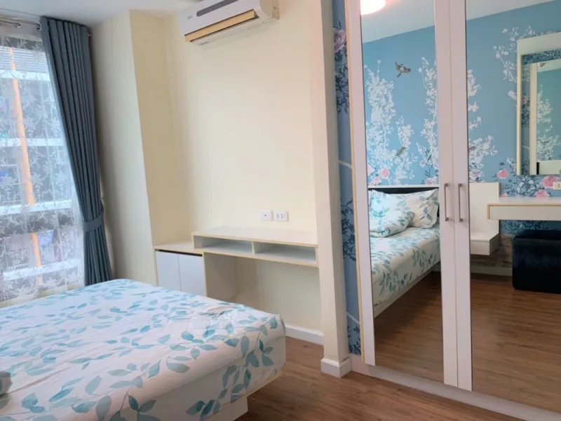 ให้เช่า I condo สุขุมวิท 103 ชั้น 7 วิวสระว่ายน้ำ ห้องกั้นเป็นสัดส่วน น่าอยู่ขนาดนี้ ไม่จองพลาดมากนะ