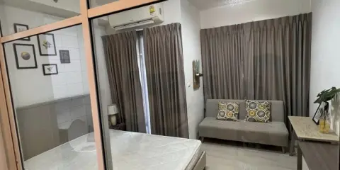 ให้เช่า แชปเตอร์วัน อีโค รัชดา-ห้วยขวาง ชั้น 15 ชั้นสูง วิวสวย FULLY FURNISHED สนใจรีบจองเลย