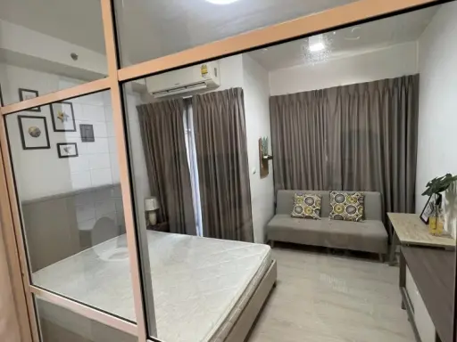 ให้เช่า แชปเตอร์วัน อีโค รัชดา-ห้วยขวาง ชั้น 15 ชั้นสูง วิวสวย FULLY FURNISHED สนใจรีบจองเลย images