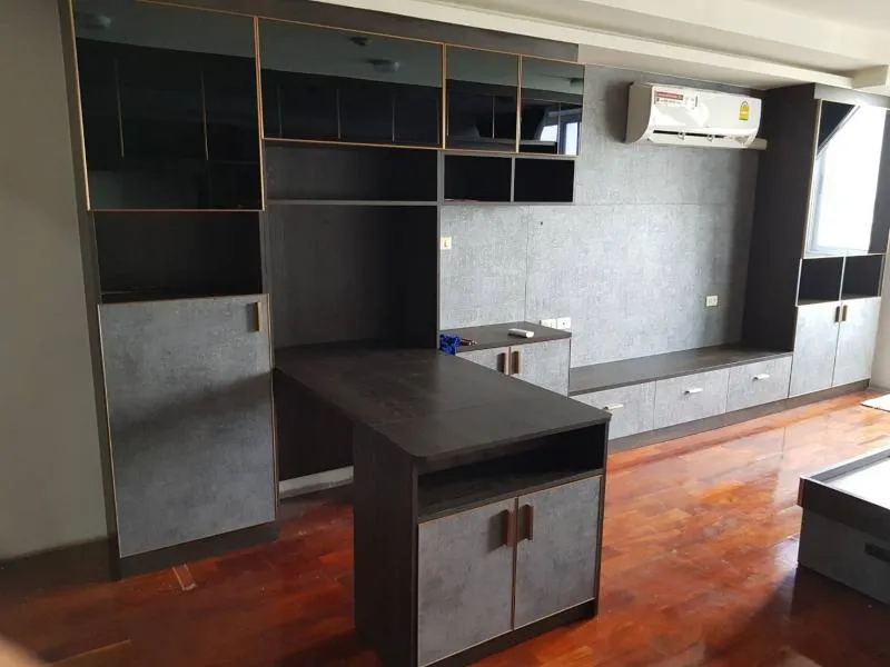 For rent Supalai Park Phahon Yothin 21, beautiful room, newly decorated, very satisfying, chilling atmosphere, don't miss it.