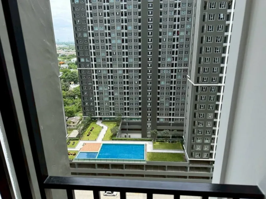 For rent: Regent Home Bangna, 28th floor, fully furnished, ready to move in. Reserve now, don't miss out!