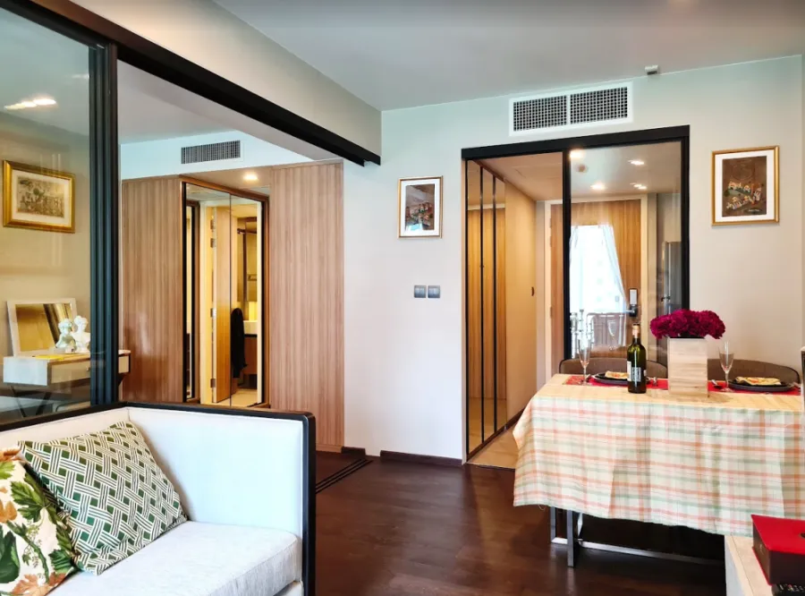 Condo for sale or rent at Na Vara Residence, beautiful room, decorated with furniture. and complete electrical appliances