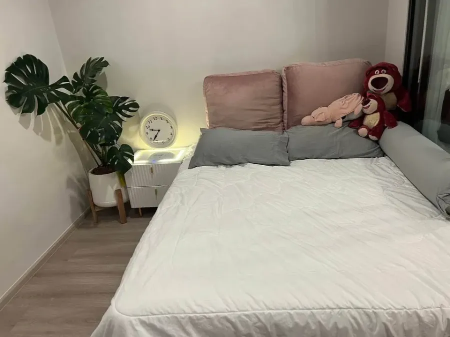 Condo for rent, Ideo Ratchada-Sutthisan, fully furnished, ready to move in Central complete, don't miss it.