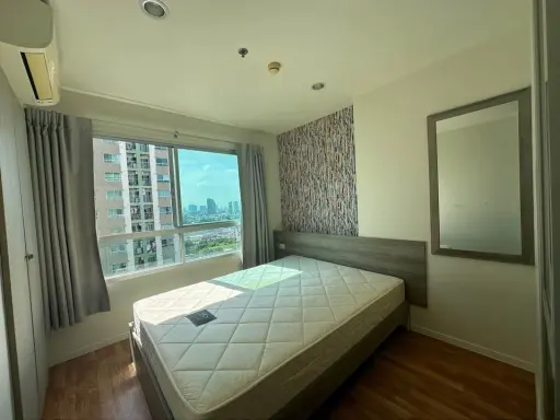 For rent, Lumpini Ville Nakhon In-Riverview, 17th floor, nice room, complete amenities, hurry and reserve now.