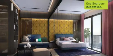 ขายดาวน์ คอนโด เอ สเปซ เมกา 2 ชั้นสูง วิวสวน รีบจองเลย!!!