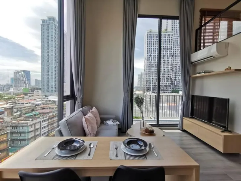 ขาย ให้เช่า The Reserve Phahol-Pradipat ห้องที่ดีที่สุดของ Luxury Loft Unit วิวเมืองสวย
