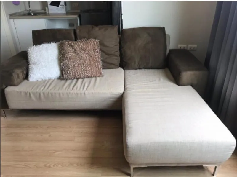 Condo for rent Lumpini Ville On Nut-Phatthanakan 2 bedrooms, 2 bathrooms, built-in room, fully furnished, ready to move in, book now