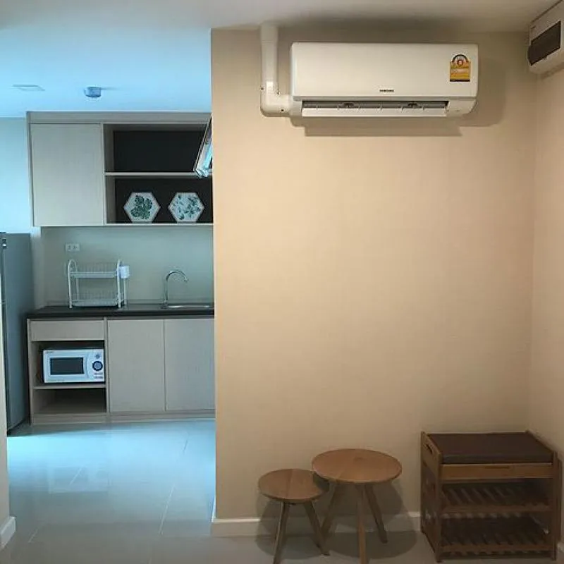 Urgent sale, JW Condo @ Donmuang, 7th floor, Building A, newly decorated, very beautiful room, beautiful view, you can drag your bags in.