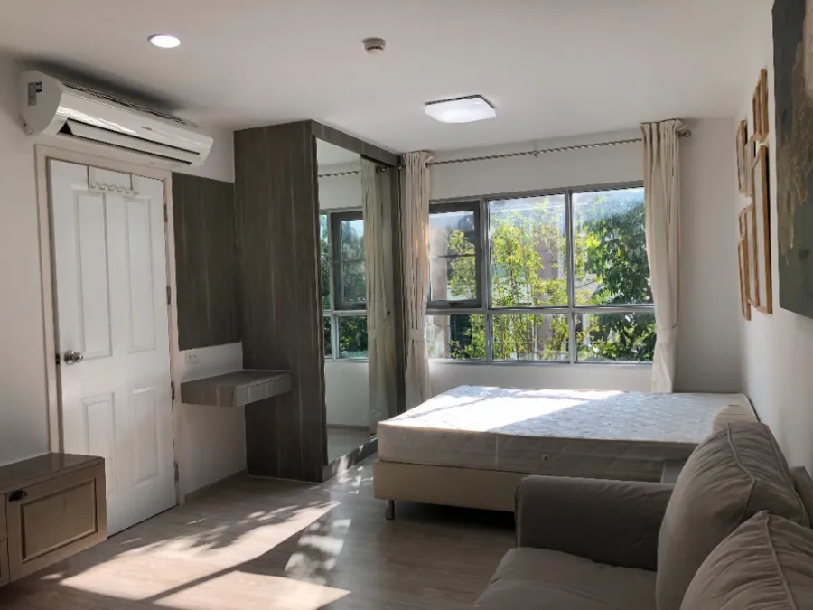 For rent Aspire Sathorn-Taksin Brick Zone 3rd floor fully furnished Complete with furniture and electrical appliances